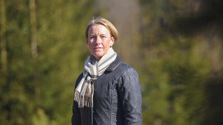 viveka beckeman ute i skogen