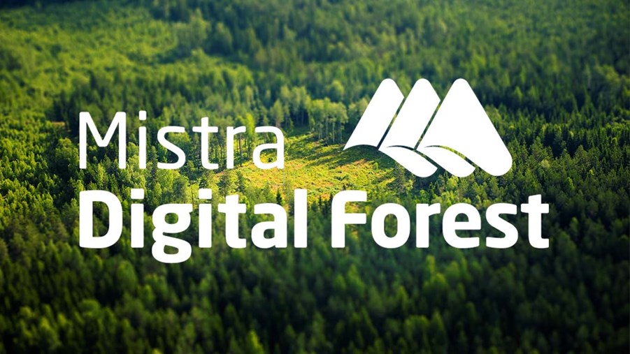 logotyp mistra digital forest